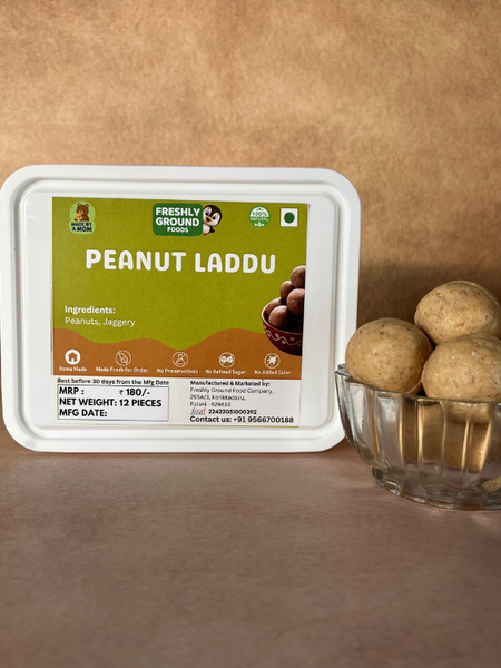 Peanut Laddu with Jaggery (Kadalai Laddu) – Protein & Energy Rich Sweet