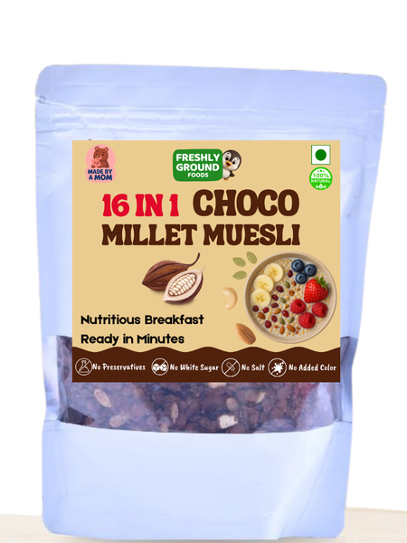 16 in 1 CHOCO MILLET MUESLI [250g]