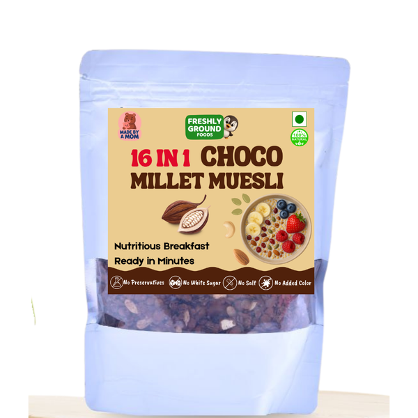 16 in 1 CHOCO MILLET MUESLI [250g]