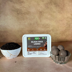 Black Rice Laddu with Jaggery (Karuppu Kavuni Laddu) – Iron & Antioxidant Rich Sweet