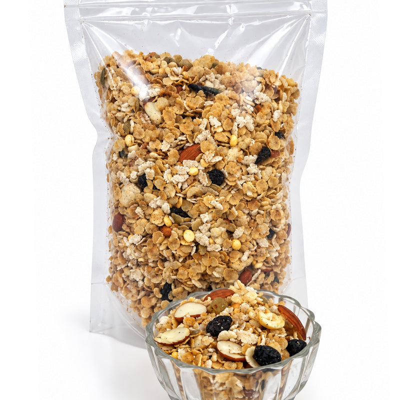 DRY FRUITS AND NUTS MILLET FLAKES MIXTURE