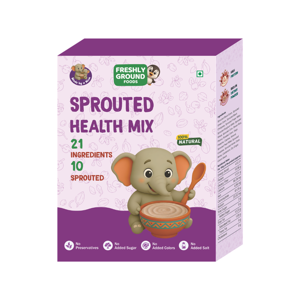 SPROUTED HEALTH MIX / SPROUTED SATHU MAAVU [7+ Months]