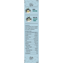 Sprouted Black Urad Dal Porridge Mix (Karuppu Ulundhu Kanji, 7+ Months) – Calcium & Protein Rich for Bones and Digestion