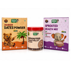 Baby Nutrition Starter Combo - Stage 2 | The Easy-Digest Sprouted Power Combo