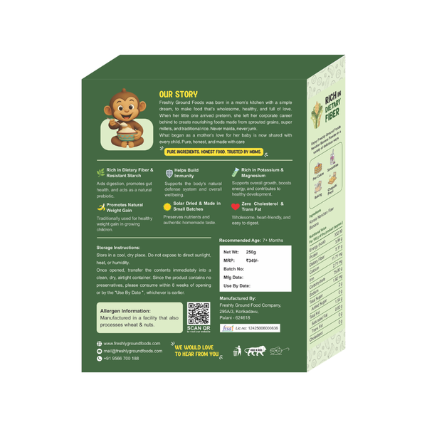 NENDRAN RAW BANANA POWDER [7+ Months]