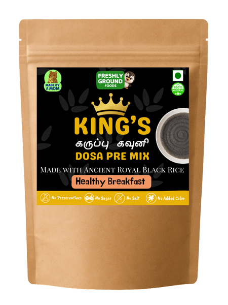 KINGS DOSA PREMIX - BLACK RICE (KARUPPU KAVUNI) DOSAI PRE MIX [250g]