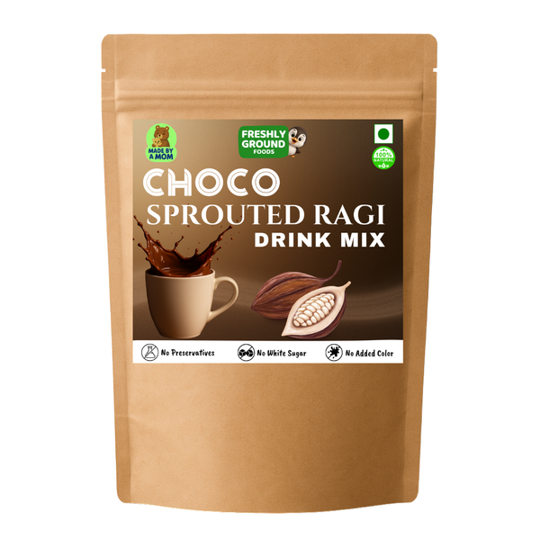 CHOCO SPROUTED RAGI NUTS DRINK [250g]