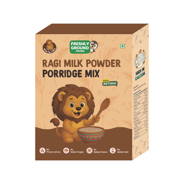 FINGER MILLET MILK POWDER / RAGI PAAL PODI  [6+ Months]