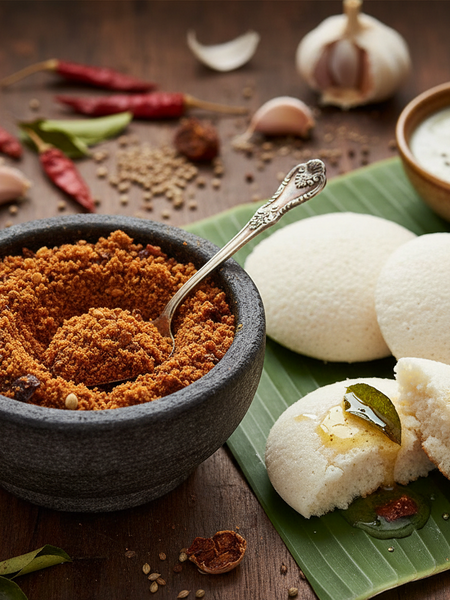 GARLIC IDLI/RICE POWDER