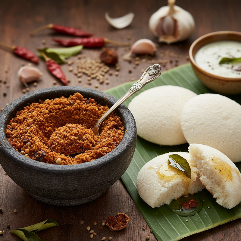 GARLIC IDLI/RICE POWDER