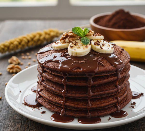 CHOCO RAGI (SPROUTED FINGER MILLET) PAN CAKE MIX [175g]