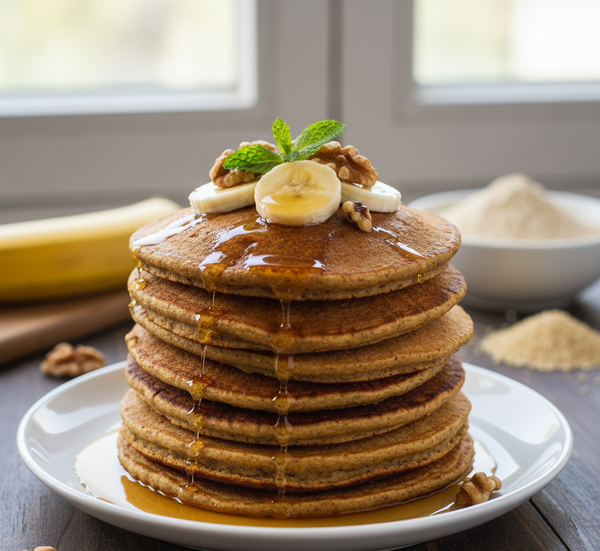SPROUTED RAGI (FINGER MILLET) & BANANA PAN CAKE MIX [200g]