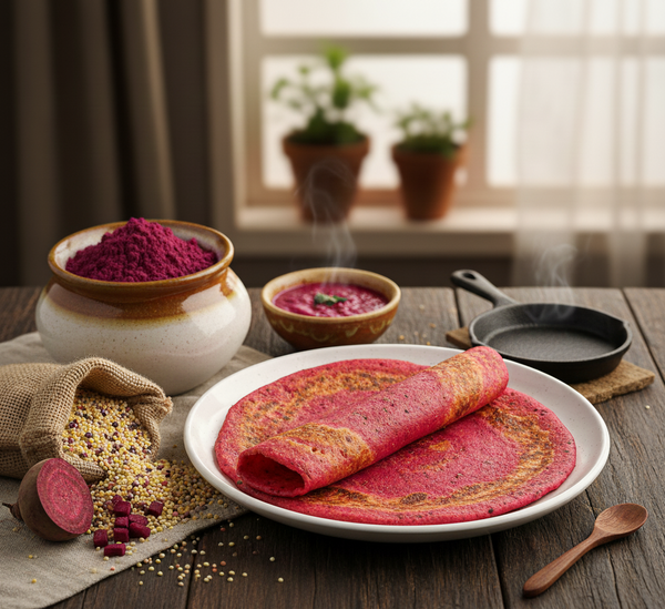 BEETROOT MULTI MILLET DOSAI MIX [250g]