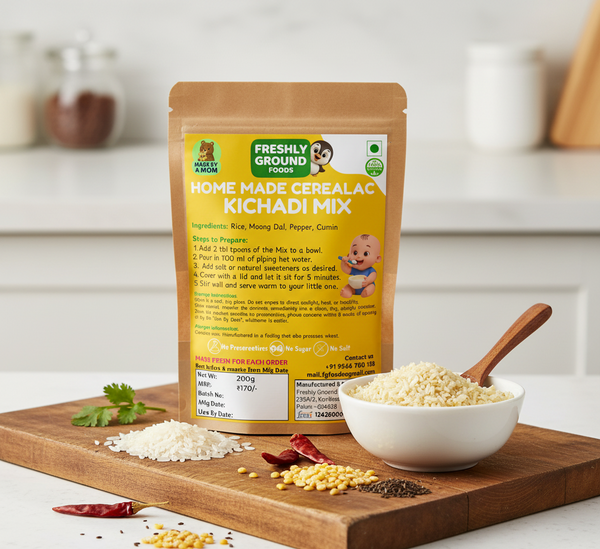 HOME MADE CEREALAC - KICHADI MIX [200g]