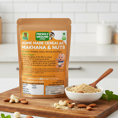 Makhana & Nuts Cereal (6+ Months) – Calcium Rich and Light on Tummy