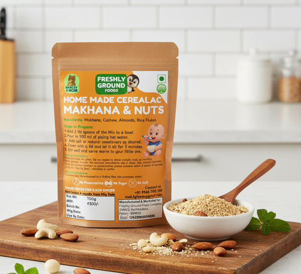 HOME MADE CEREALAC - MAKHANA & NUTS [100g]