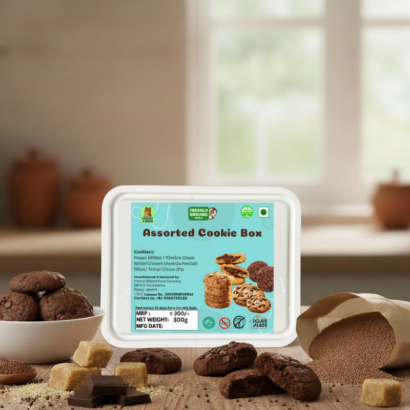 ASSORTED MILLET COOKIE BOX - PACK OF 2