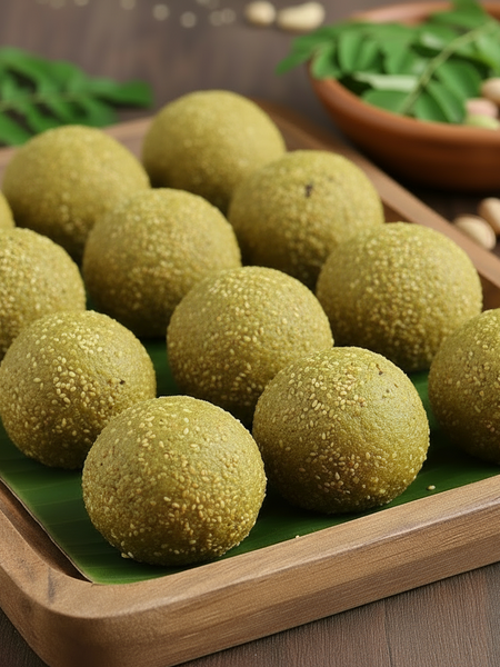 Moringa Nutri Laddu with Jaggery – Iron & Immunity Boosting Sweet