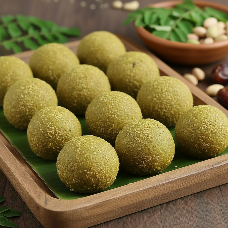 Moringa Nutri Laddu with Jaggery – Iron & Immunity Boosting Sweet