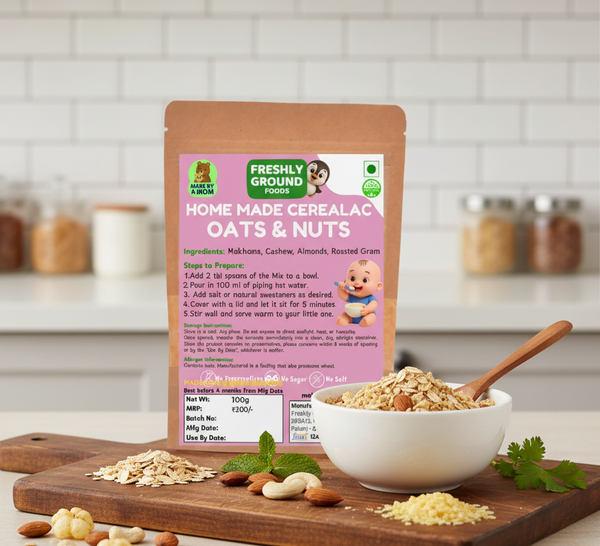 HOME MADE CEREALAC - OATS & NUTS [200g]