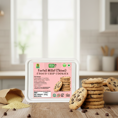 FOXTAIL MILLET CHOCO CHIP COOKIES
