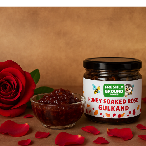 HONEY SOAKED ROSE GULKAND [300g]