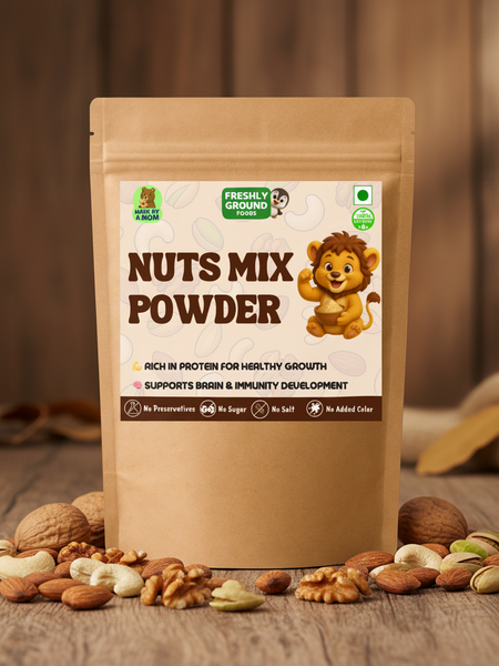 Nuts Mix Powder (7+ Months) – Protein & Healthy Fats Rich for Weight Gain and Brain Development