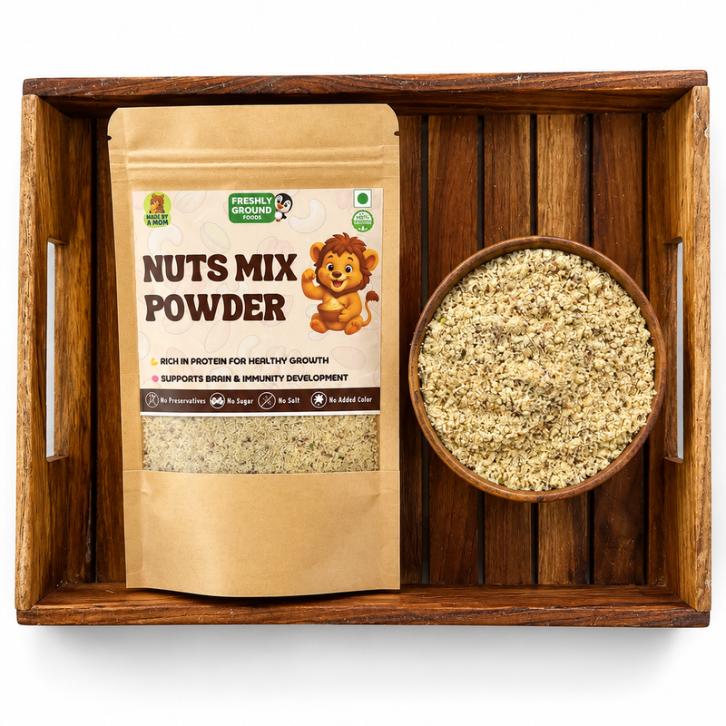 Nuts Mix Powder (7+ Months) – Protein & Healthy Fats Rich for Weight Gain and Brain Development