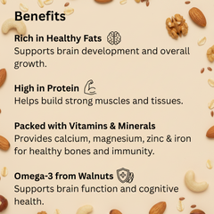 Nuts Mix Powder (7+ Months) – Protein & Healthy Fats Rich for Weight Gain and Brain Development