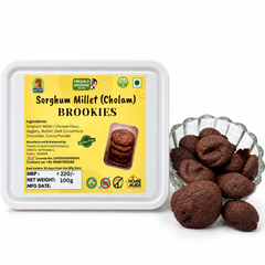 SORGHUM MILLET BROOKIES (BROWNIE COOKIES)