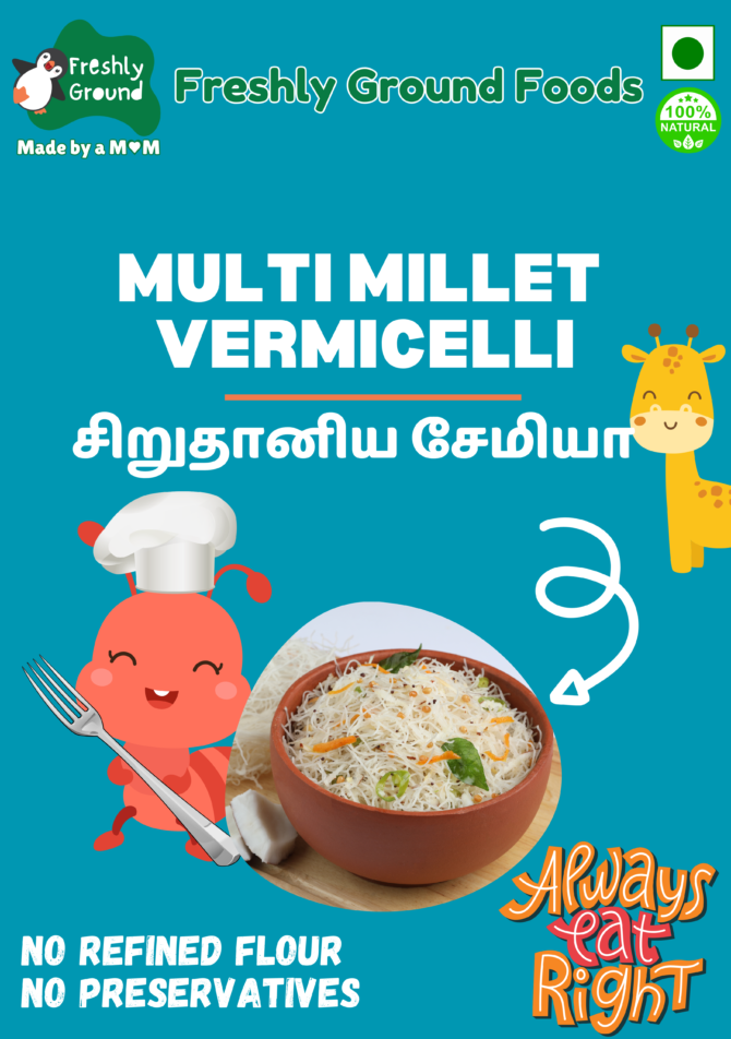 Multi Millet Noodles - Vermicelli - Pasta Combo