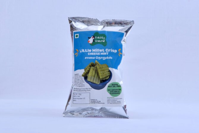 LITTLE MILLET CRISP (CHEESE MINT) 50g