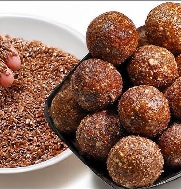 FLAX SEEDS LADDU (12 Pieces)