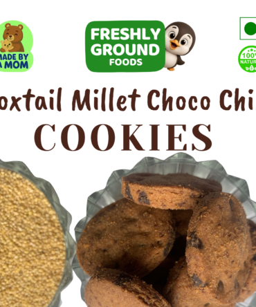 FOXTAIL MILLET CHOCO CHIP COOKIES