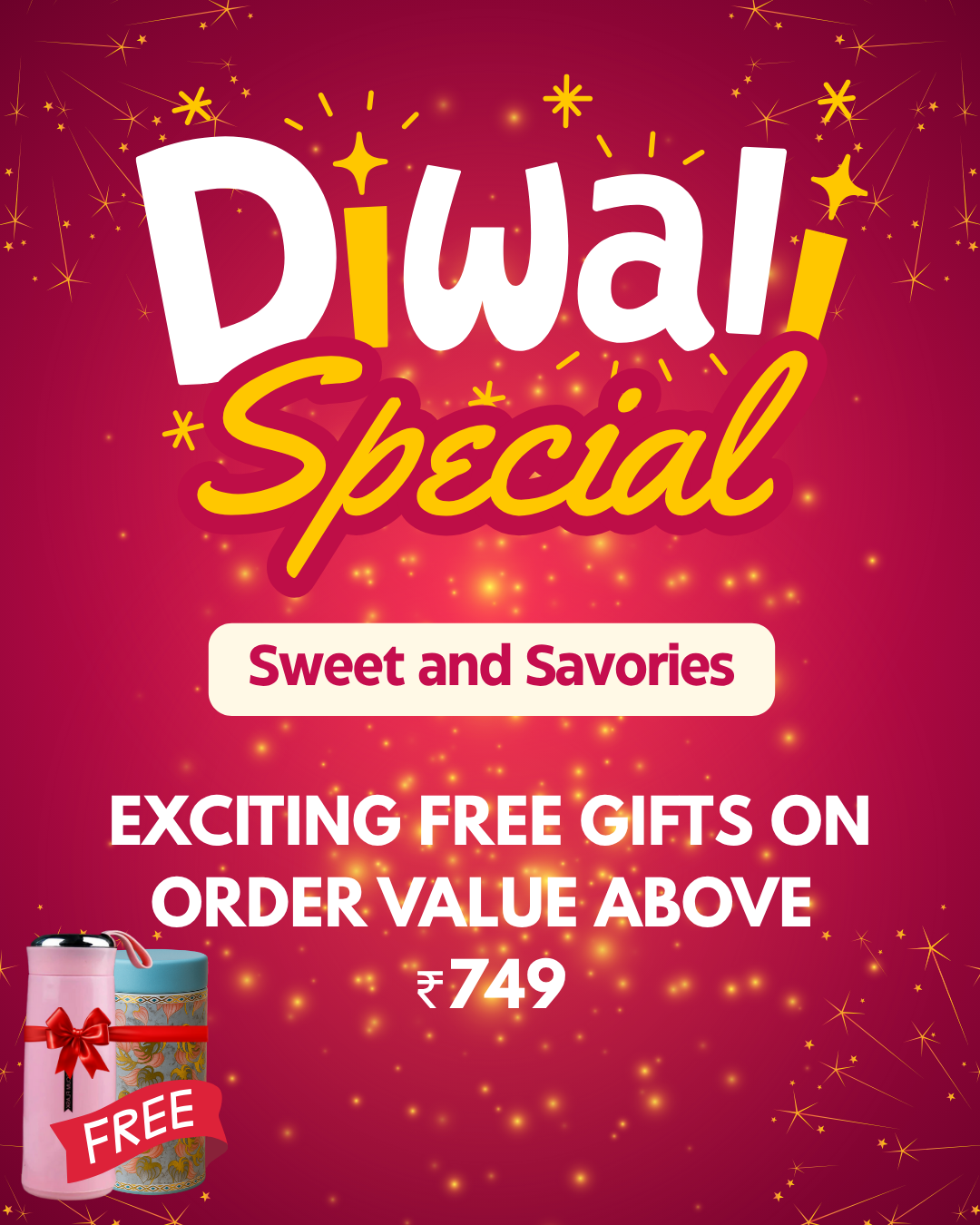 DIWALI SPECIAL SWEETS & SAVOUIRES